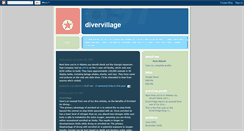 Desktop Screenshot of divervillage.blogspot.com