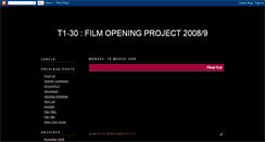 Desktop Screenshot of 30filmopening09.blogspot.com