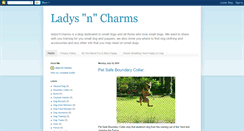 Desktop Screenshot of ladysncharms.blogspot.com