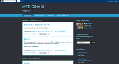 Desktop Screenshot of medicinainternaiii.blogspot.com