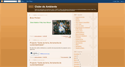 Desktop Screenshot of clubedoambiente.blogspot.com