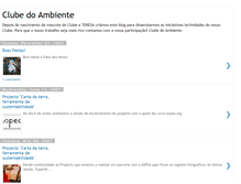 Tablet Screenshot of clubedoambiente.blogspot.com