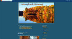 Desktop Screenshot of lohseslifeinthenorthwoods.blogspot.com