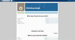 Desktop Screenshot of friendsyoung6.blogspot.com