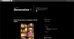 Desktop Screenshot of einaexposiciongeneratione.blogspot.com