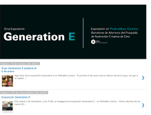 Tablet Screenshot of einaexposiciongeneratione.blogspot.com
