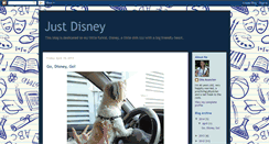 Desktop Screenshot of justdisney.blogspot.com