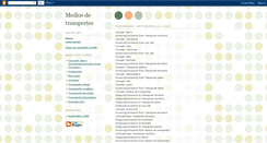 Desktop Screenshot of medios-de-transporte.blogspot.com