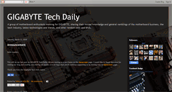 Desktop Screenshot of gigabytedaily.blogspot.com