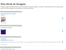 Tablet Screenshot of elzaragoza.blogspot.com