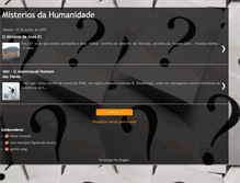 Tablet Screenshot of historiasdahumanidade.blogspot.com