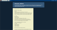 Desktop Screenshot of etruscanitaliano.blogspot.com