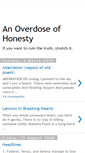 Mobile Screenshot of overdoseofhonesty.blogspot.com