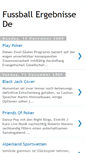 Mobile Screenshot of fussball-ergebnisse-de-rpf.blogspot.com