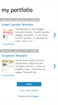 Mobile Screenshot of myportfoliodezign.blogspot.com