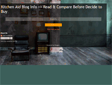 Tablet Screenshot of my-kitchenaid-parts.blogspot.com
