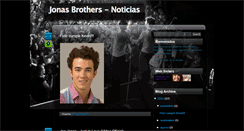 Desktop Screenshot of jonasbrothers-noticias.blogspot.com
