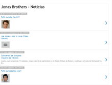 Tablet Screenshot of jonasbrothers-noticias.blogspot.com