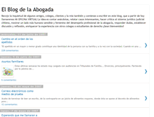 Tablet Screenshot of elblogdemiabogada.blogspot.com