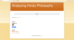 Desktop Screenshot of analytic-philosophy.blogspot.com
