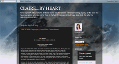 Desktop Screenshot of clairesienesbyheart.blogspot.com