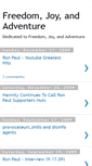 Mobile Screenshot of freedomjoyadventure.blogspot.com