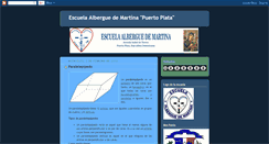 Desktop Screenshot of escuelaalberguedemartina.blogspot.com