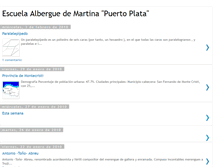Tablet Screenshot of escuelaalberguedemartina.blogspot.com