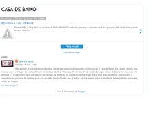 Tablet Screenshot of casadebaixolugo.blogspot.com