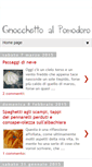 Mobile Screenshot of gnocchettoalpomodoro.blogspot.com