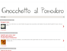 Tablet Screenshot of gnocchettoalpomodoro.blogspot.com