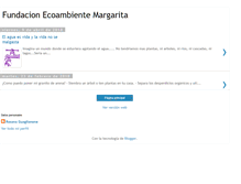 Tablet Screenshot of fundacionecoambiente.blogspot.com