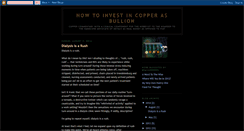 Desktop Screenshot of coppermillions.blogspot.com