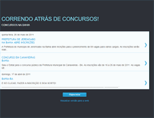 Tablet Screenshot of correndoatrasdeconcursos.blogspot.com