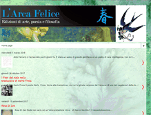 Tablet Screenshot of edizionilarcafelice.blogspot.com