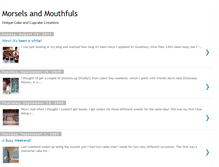 Tablet Screenshot of morselsandmouthfuls.blogspot.com