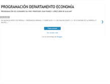 Tablet Screenshot of economiaempresa.blogspot.com