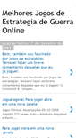 Mobile Screenshot of melhoresjogosdeestrategia.blogspot.com