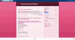Desktop Screenshot of galvestontx.blogspot.com