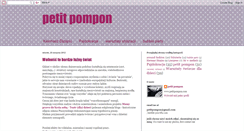 Desktop Screenshot of petitpompon.blogspot.com