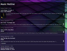 Tablet Screenshot of musichotline.blogspot.com