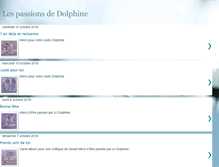 Tablet Screenshot of lespassionsdedolphine.blogspot.com