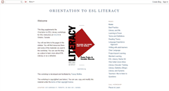 Desktop Screenshot of esolliteracy.blogspot.com