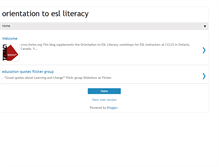 Tablet Screenshot of esolliteracy.blogspot.com