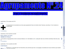 Tablet Screenshot of escuteirosmaritimos24.blogspot.com