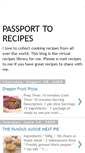 Mobile Screenshot of passport2recipes.blogspot.com