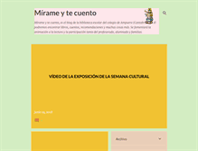 Tablet Screenshot of mirameytecuento.blogspot.com