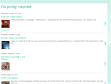 Tablet Screenshot of imprettyinspired.blogspot.com