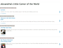 Tablet Screenshot of alexandriaslittlecorneroftheworld.blogspot.com