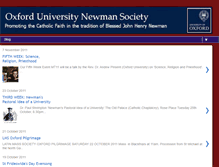 Tablet Screenshot of newmansociety.blogspot.com